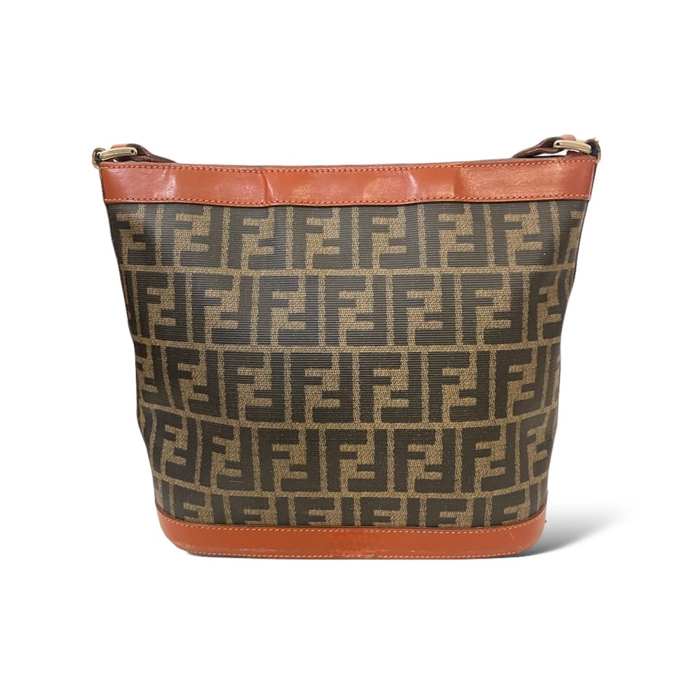 Fendi Black and Brown Logo Crossbody Bag - Picture 13 of 13
